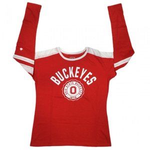 Ohio State University OSU Buckeyes Women's LS Tee